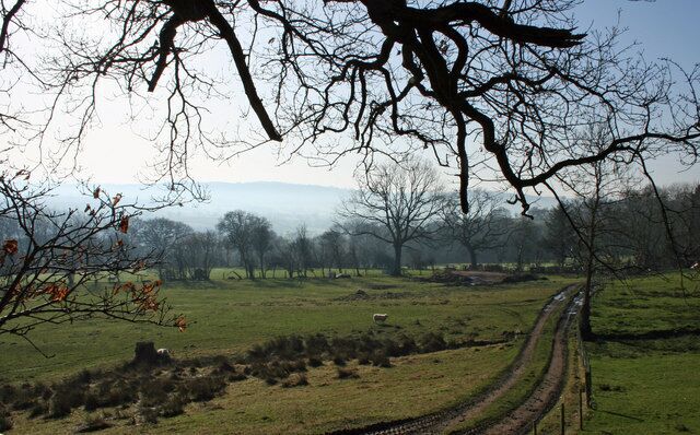 Well Worn The deep grooves of farm track to Fferm-isaf.