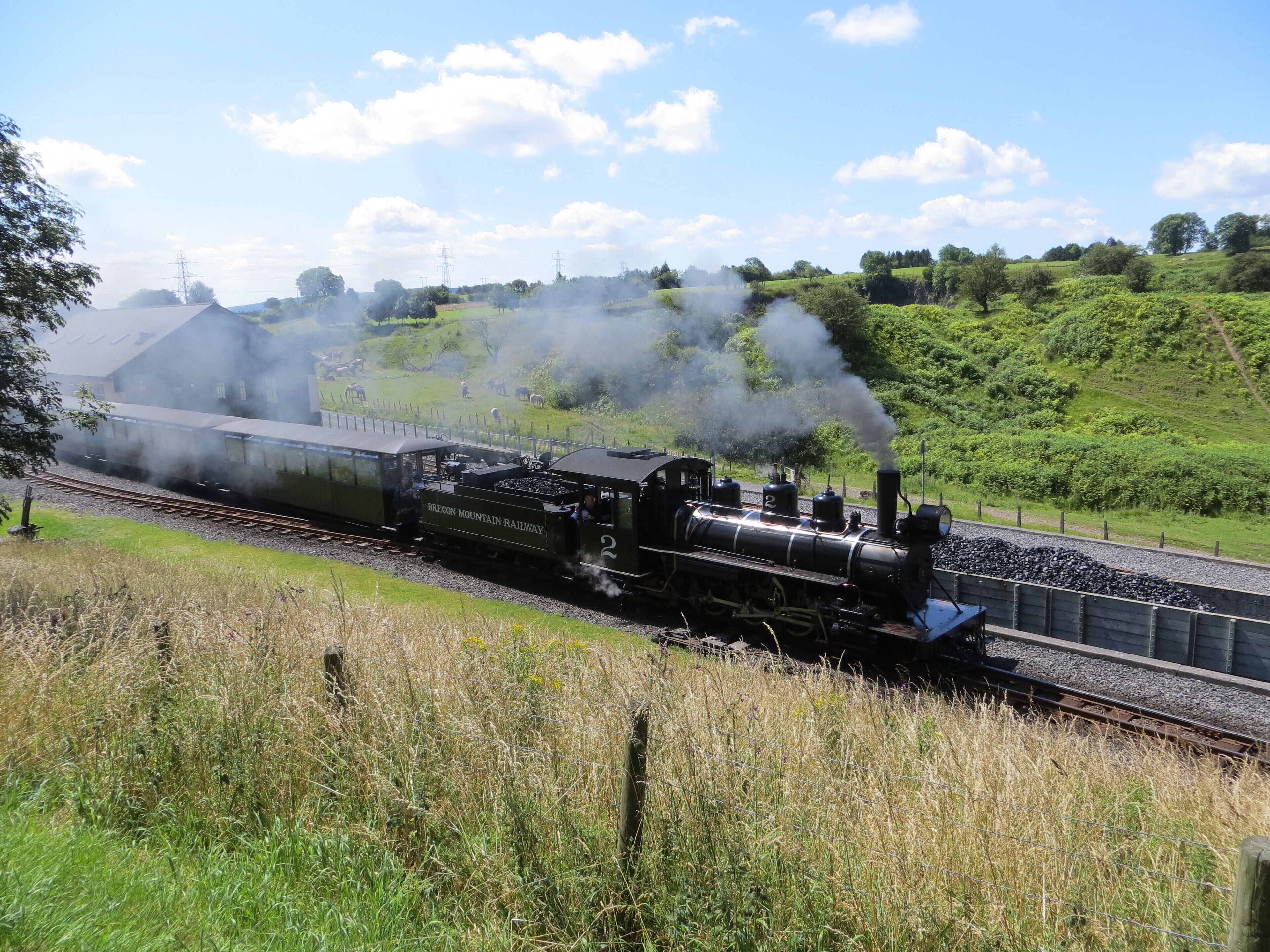 Leaving Pant Station - July 2012
