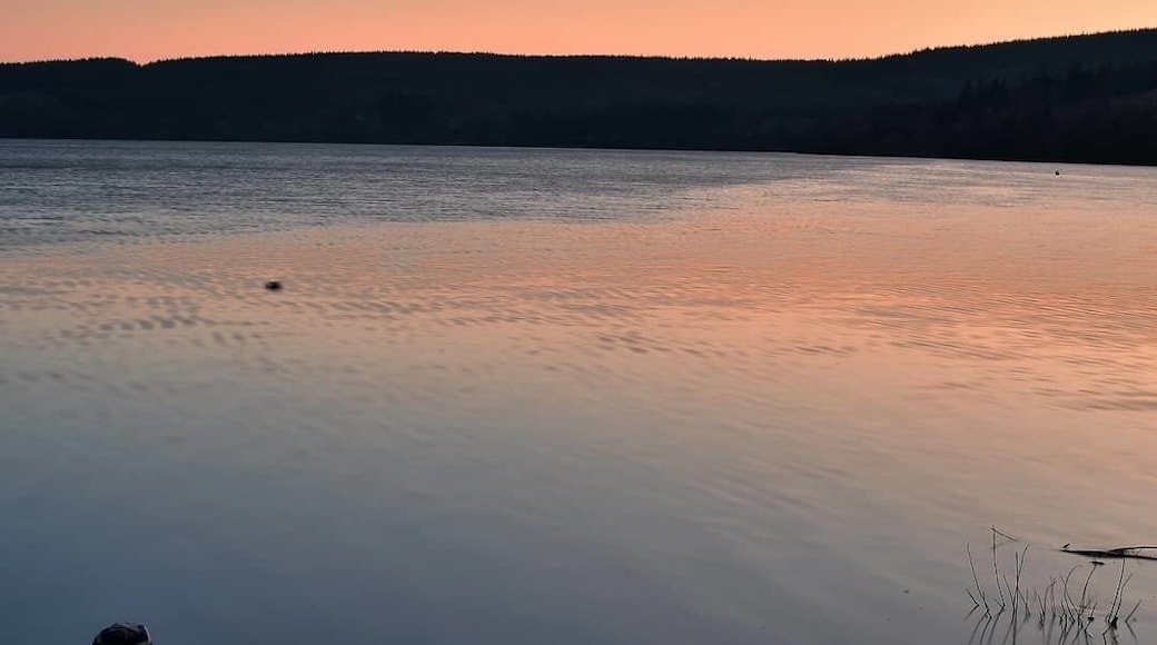 Sunset over ponsticil