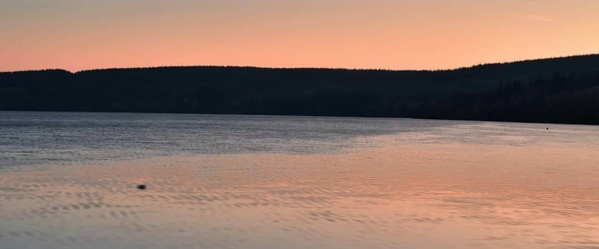 Sunset over ponsticil
