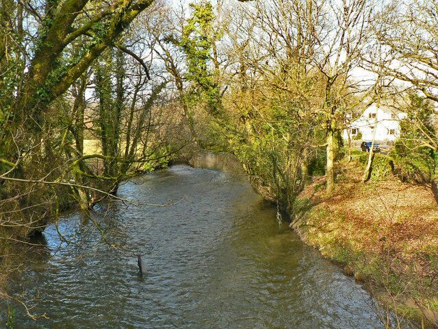 Upstream of the River Ely, Miskin