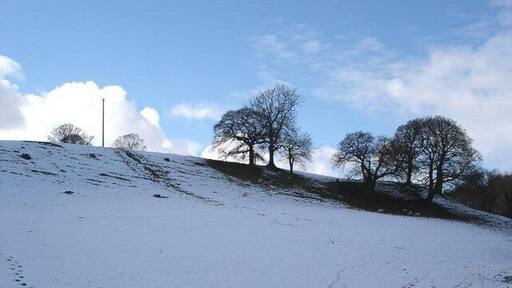 Hendre farmland.