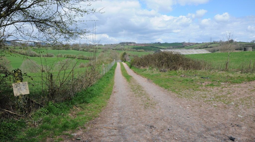 Grange Farm, Newcastle, Monmouthshire - the entrance gate