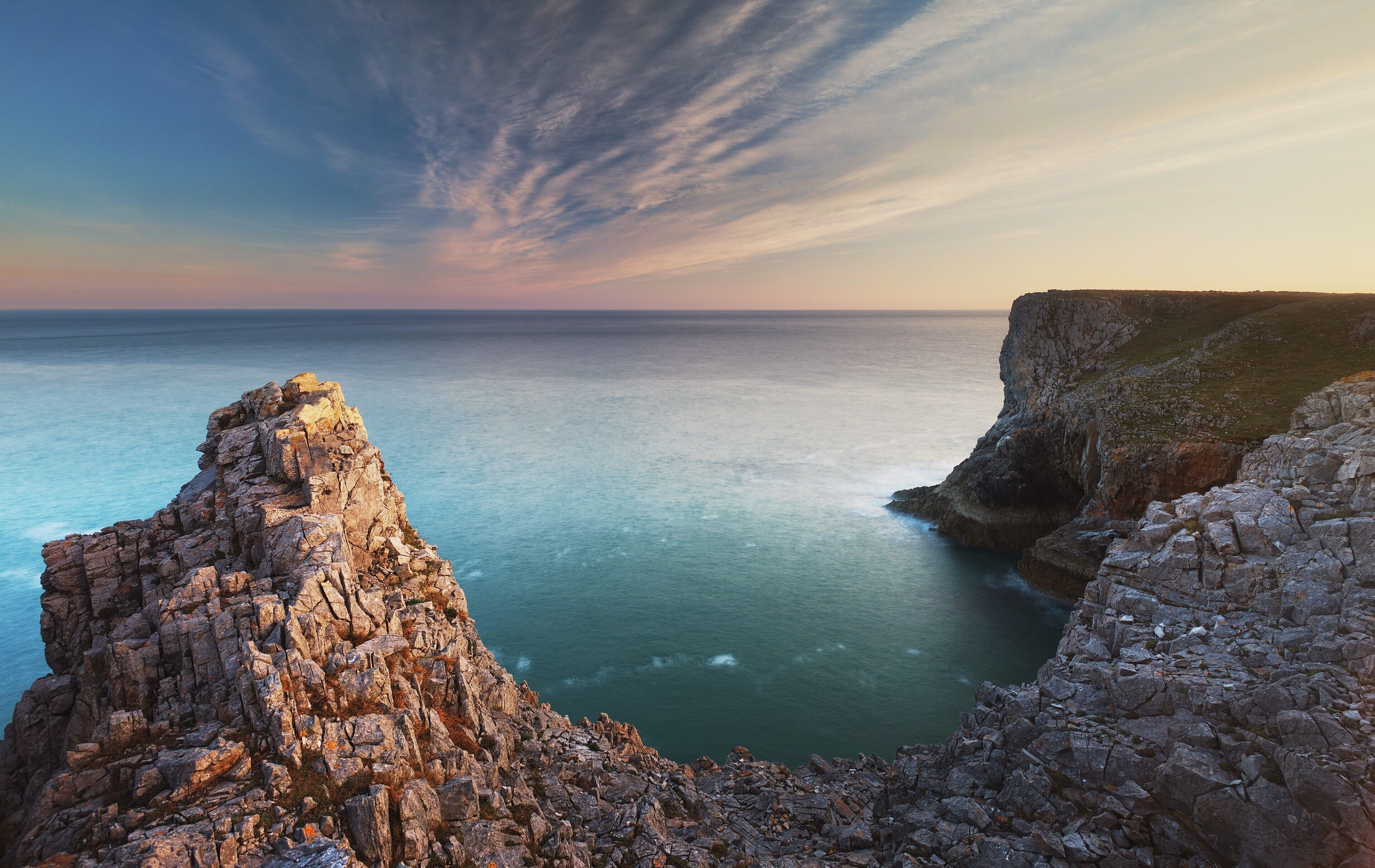 The Sea Cliffs of Pembroke