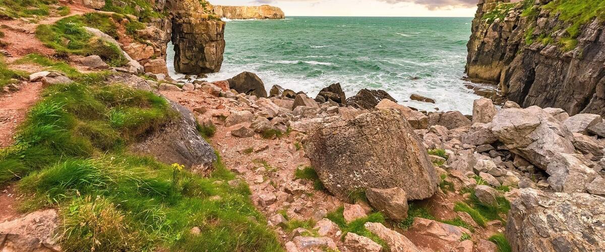 South Pembroke is one of the best sea cliff climbing areas in Britain featuring abseil approaches, amazing scenery, and a huge number of fantastic routes - it is also extremely important for wildlife, especially the nesting bird colonies.
For sea kayaking enthusiasts St Govan's head is a perfect spot. The limestone of this coast gives huge caves and arches like the Green Bridge of Wales to paddle through. And the wildlife is amazing. The nice thing about a kayak is you sit there and let the wildlife come to you. Start your trip at West Angle Bay and finish at Fresh Water East.
This has to be one of the most impressive and varied trips along the Welsh Coastline. Add to this tidal overfalls, surf beaches, caves to explore and a military firing range, making this a challenging trip that requires some careful planning.
#aquatrove #visitwales #seakayaking #rockclimbing #instone