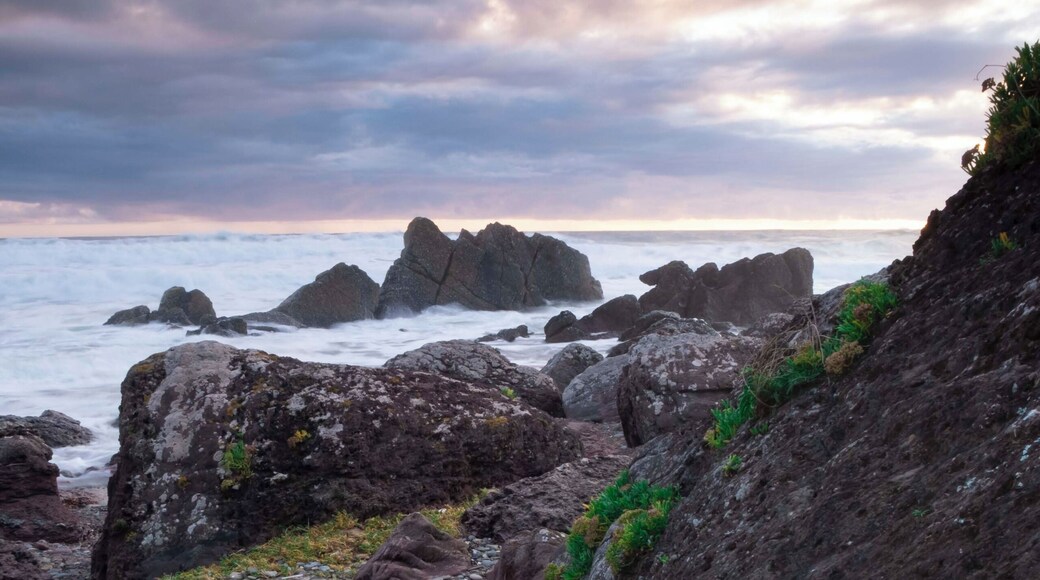 Another shot from the north end of the beach. Had to move before the light got even better as the tide on this beach can be dangerous.