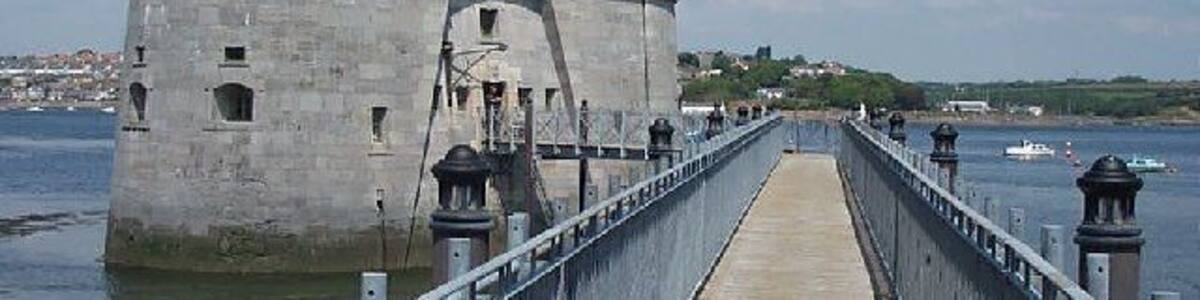 Martello Tower, Pembroke Dock. Pembroke Dock grew up around the Royal Dockyard established by the Admiralty about 200 years ago.