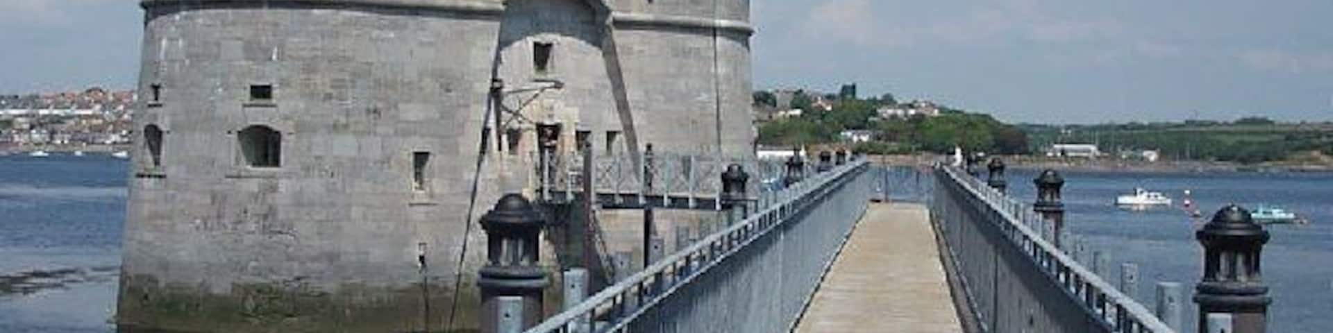 Martello Tower, Pembroke Dock. Pembroke Dock grew up around the Royal Dockyard established by the Admiralty about 200 years ago.