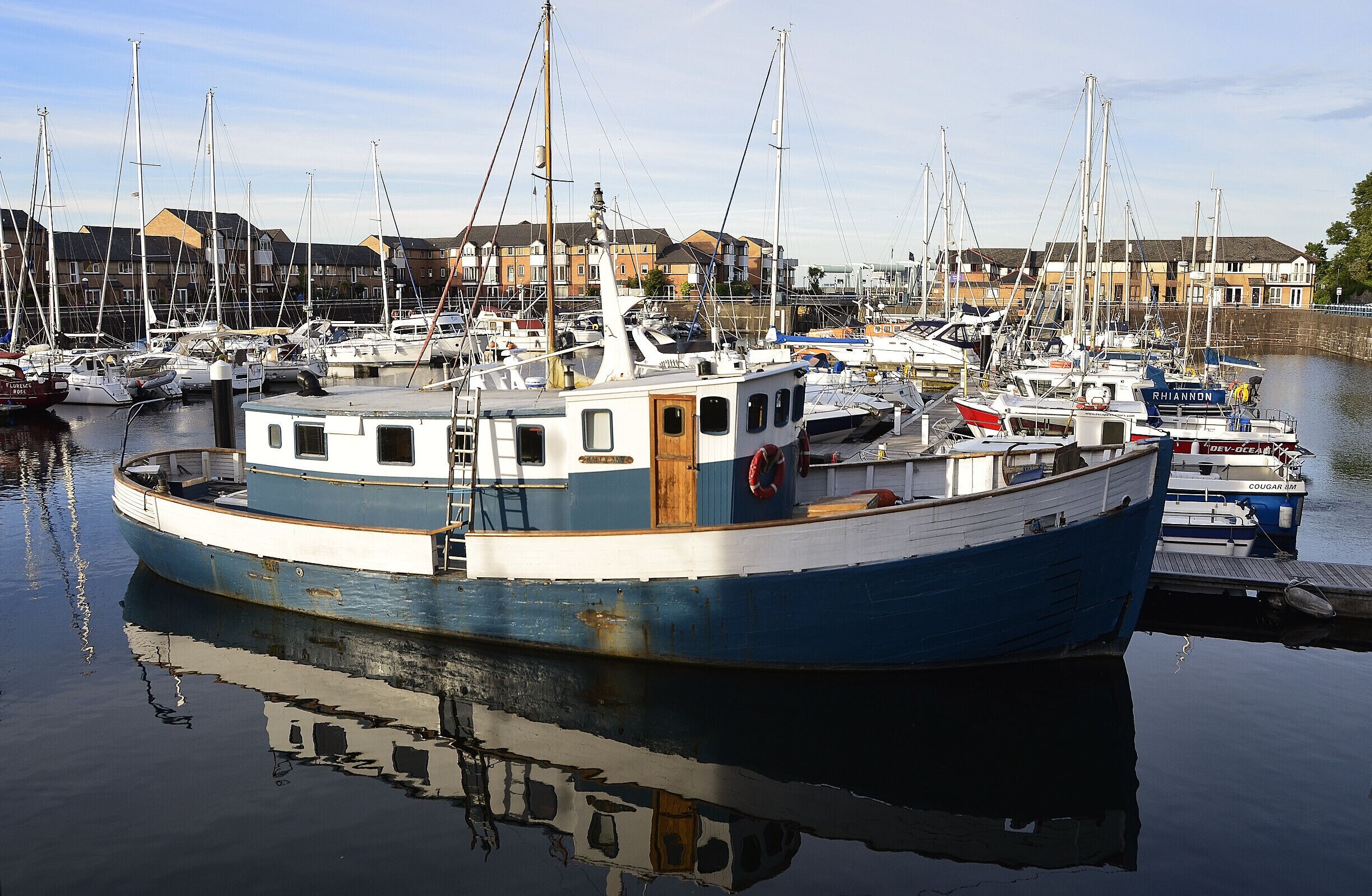 Cardiff Bay Barrage.