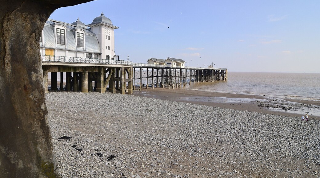 Penarth has a beatiful pier to walk along.