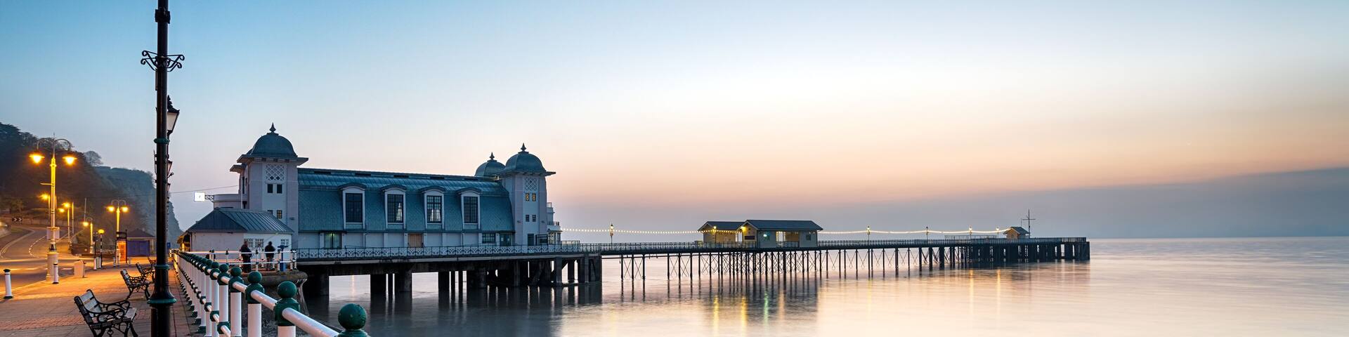 Dawn at Penarth Pier