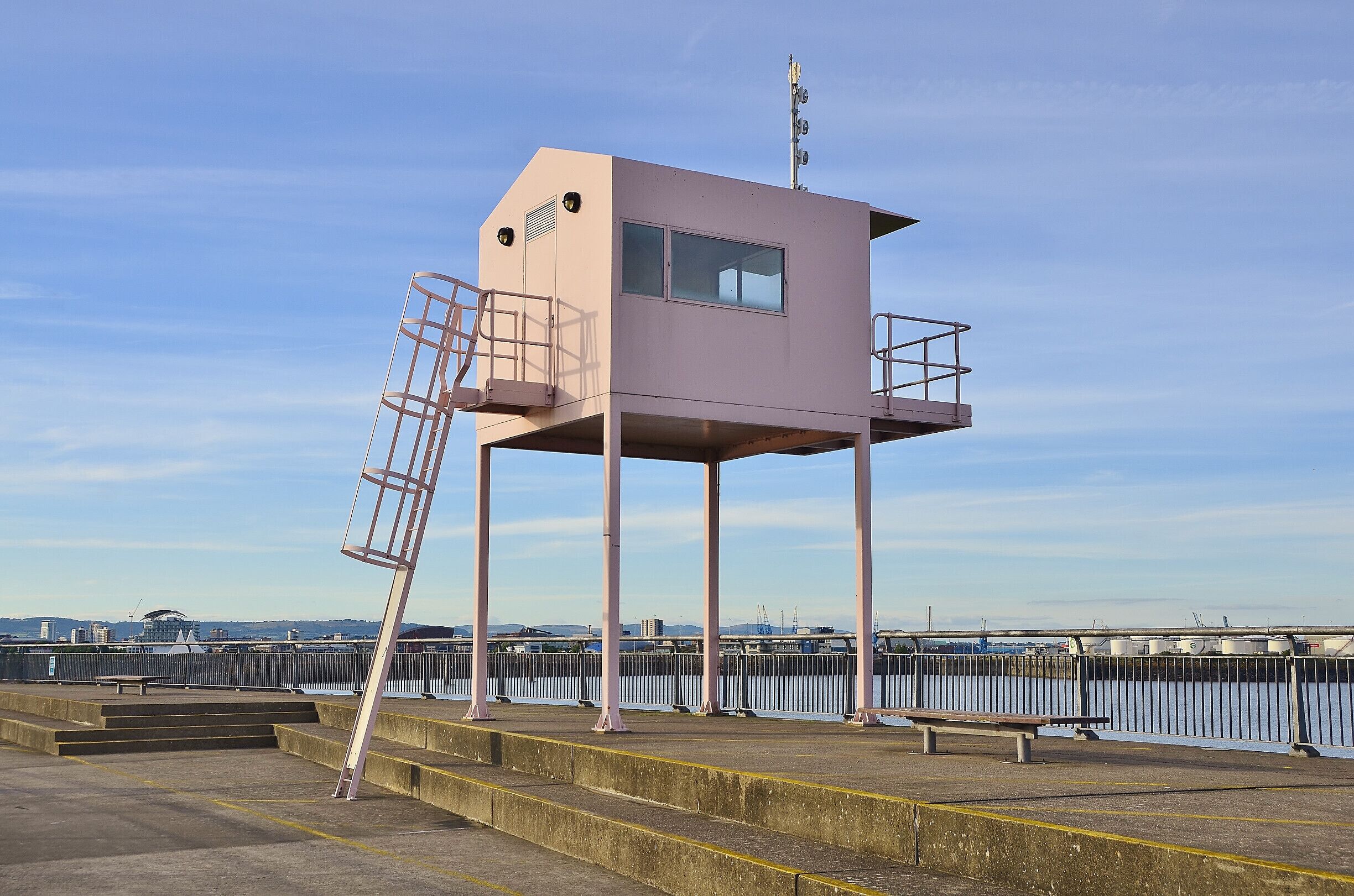 Cardiff Bay Barrage.