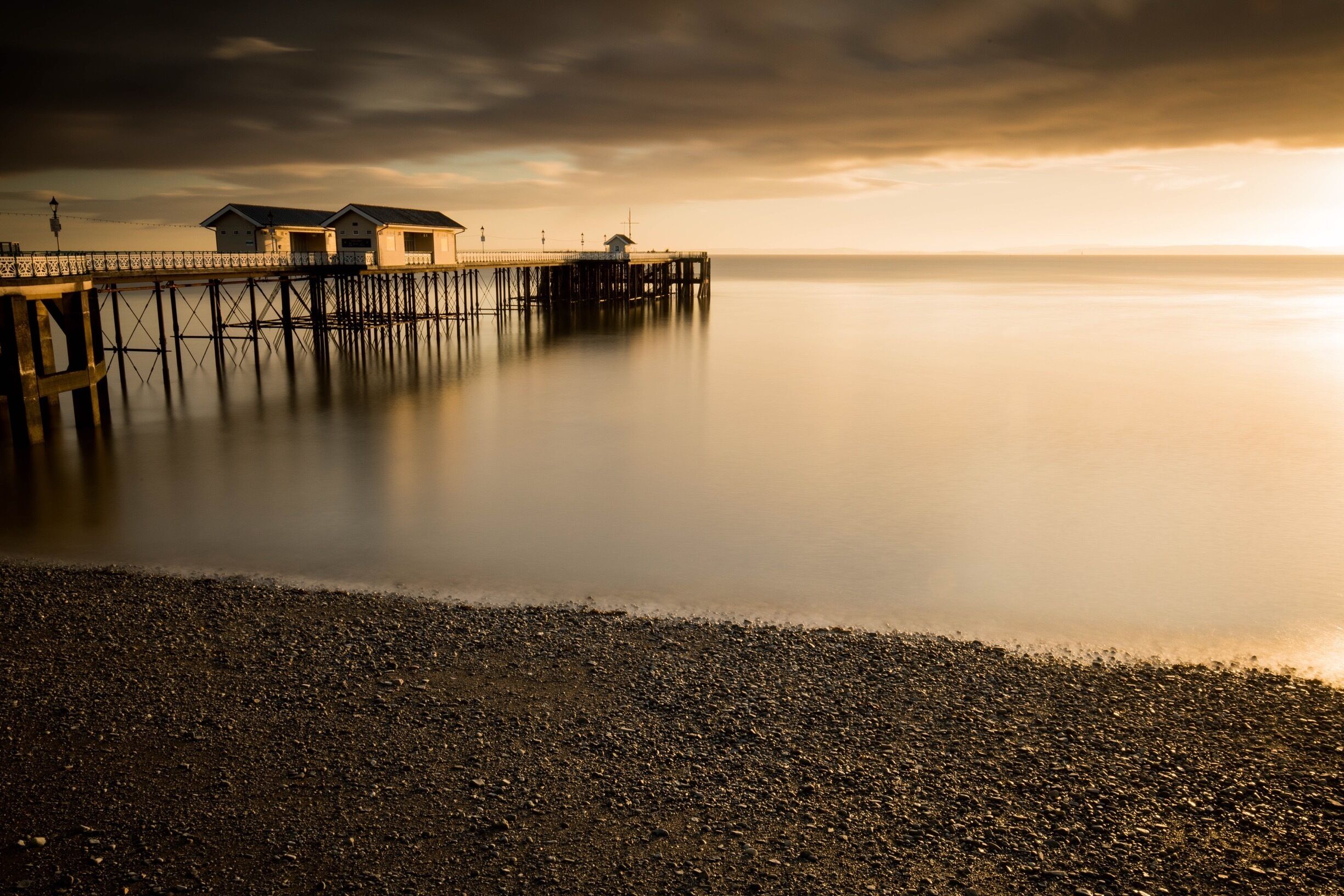Early morning at penarth