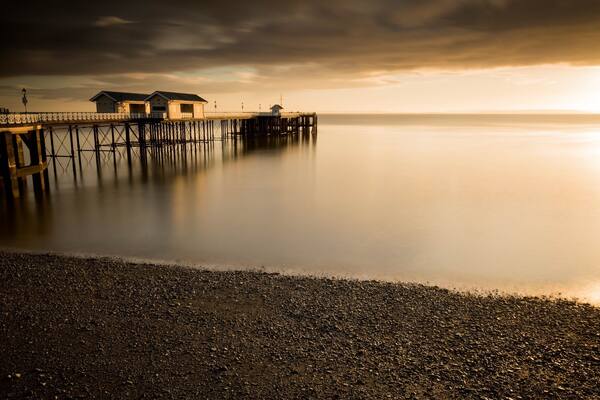 Early morning at penarth