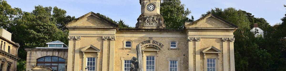 Cardiff Bay Barrage.