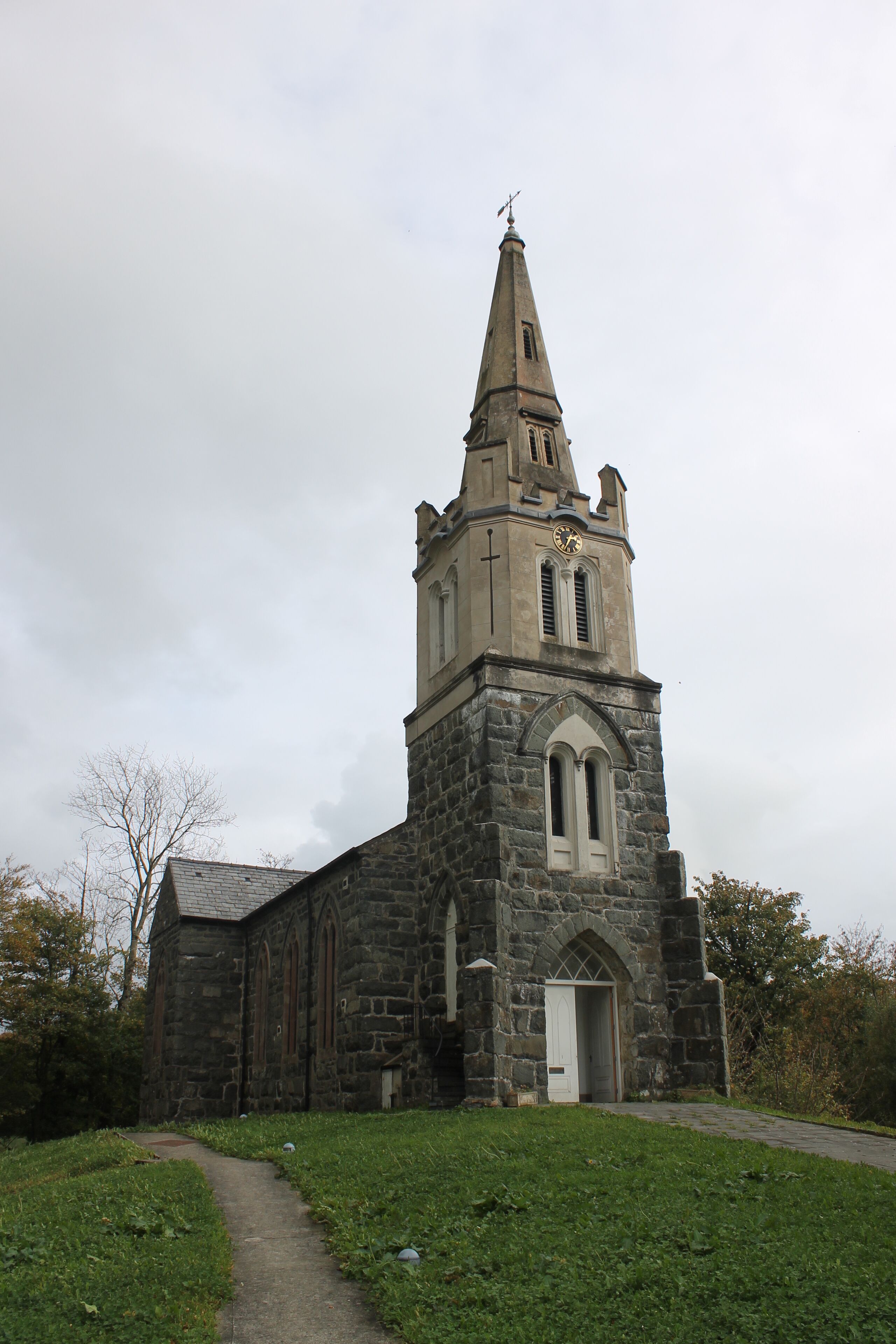 St Mary's Church, Tremadog, Gwynedd, Wales. http://www.coflein.gov.uk/en/site/33029/details/TREMADOC/ Grid Reference: SH5619240129