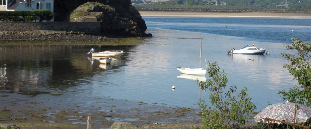 Harbour mouth Borth-y-Gest