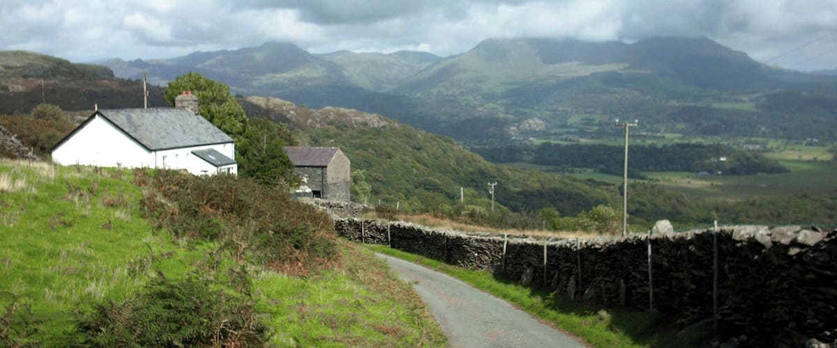 Looking towards the Moelwyns