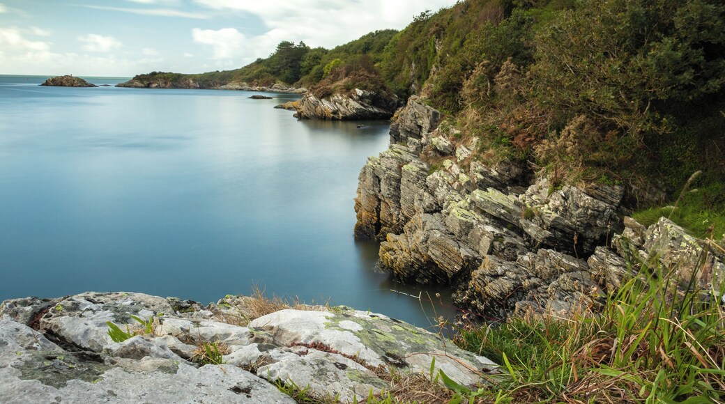 A lovely midday walk along the cliffs with a little long exposure.
