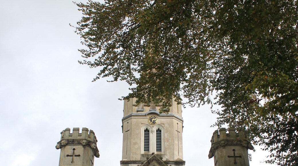 St Mary's Church, Tremadog, Gwynedd, Wales. http://www.coflein.gov.uk/en/site/33029/details/TREMADOC/ Grid Reference: SH5619240129
