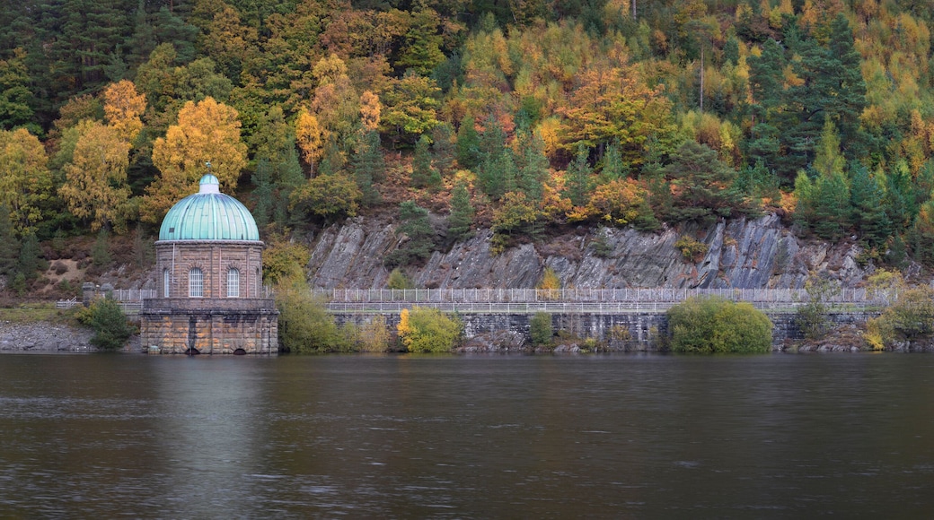 The Carreg Ddu reservoir on the Elan river in the Elan Valley near Rhayader, Mid Wales, UK
