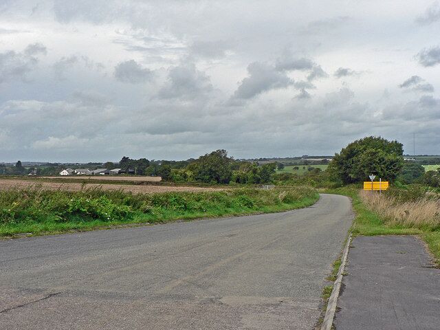 Tredogan Road leading to Penmark