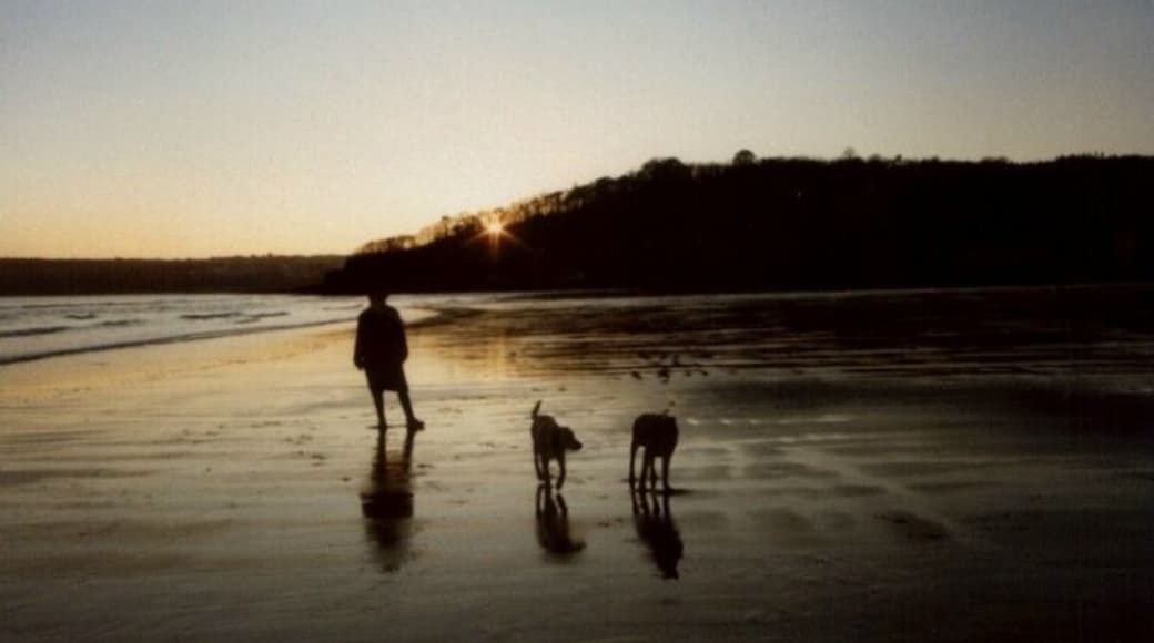 Wiseman's Bridge Beach at Sunset
