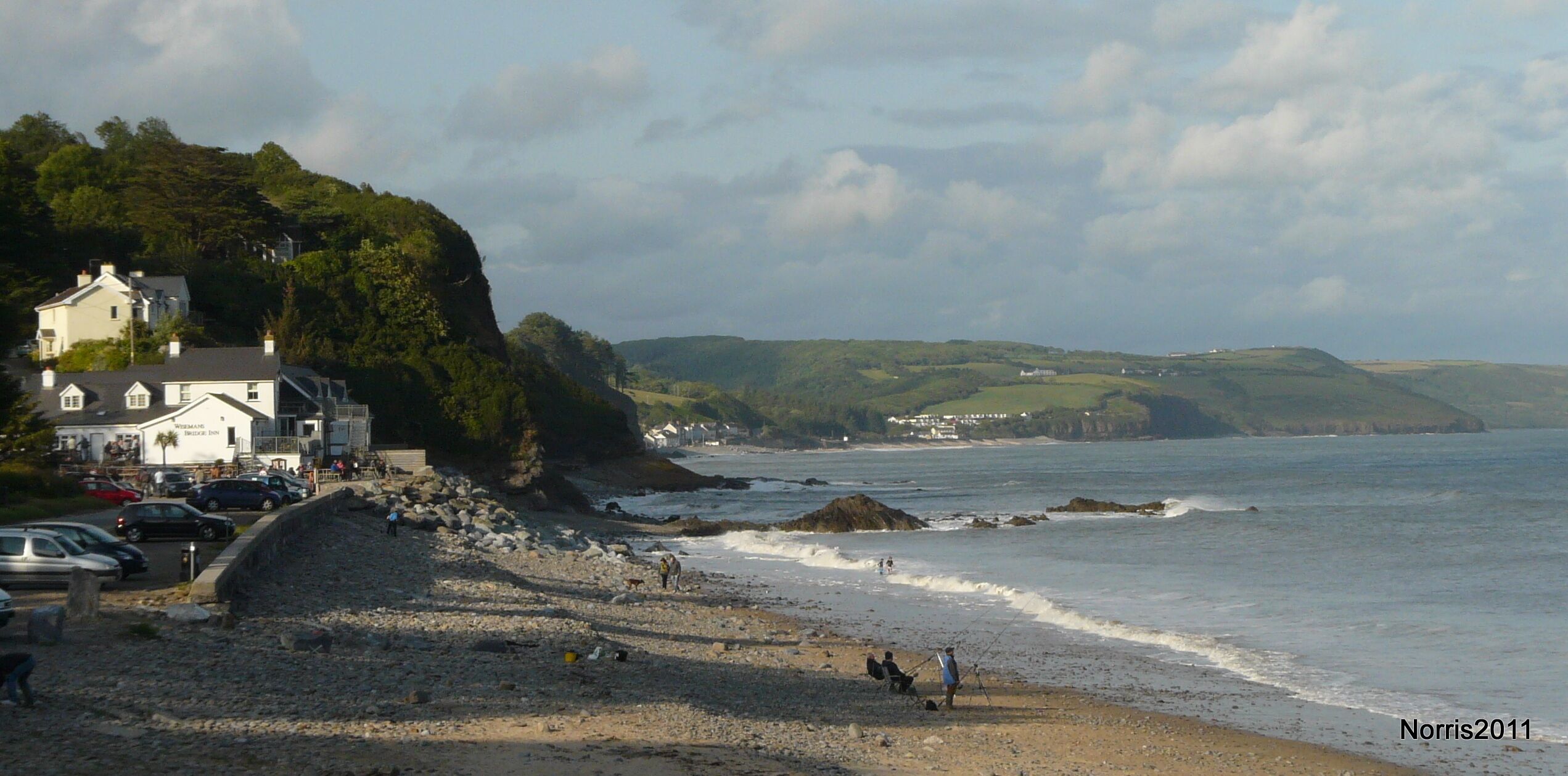 The bay at Wisemans Bridge.