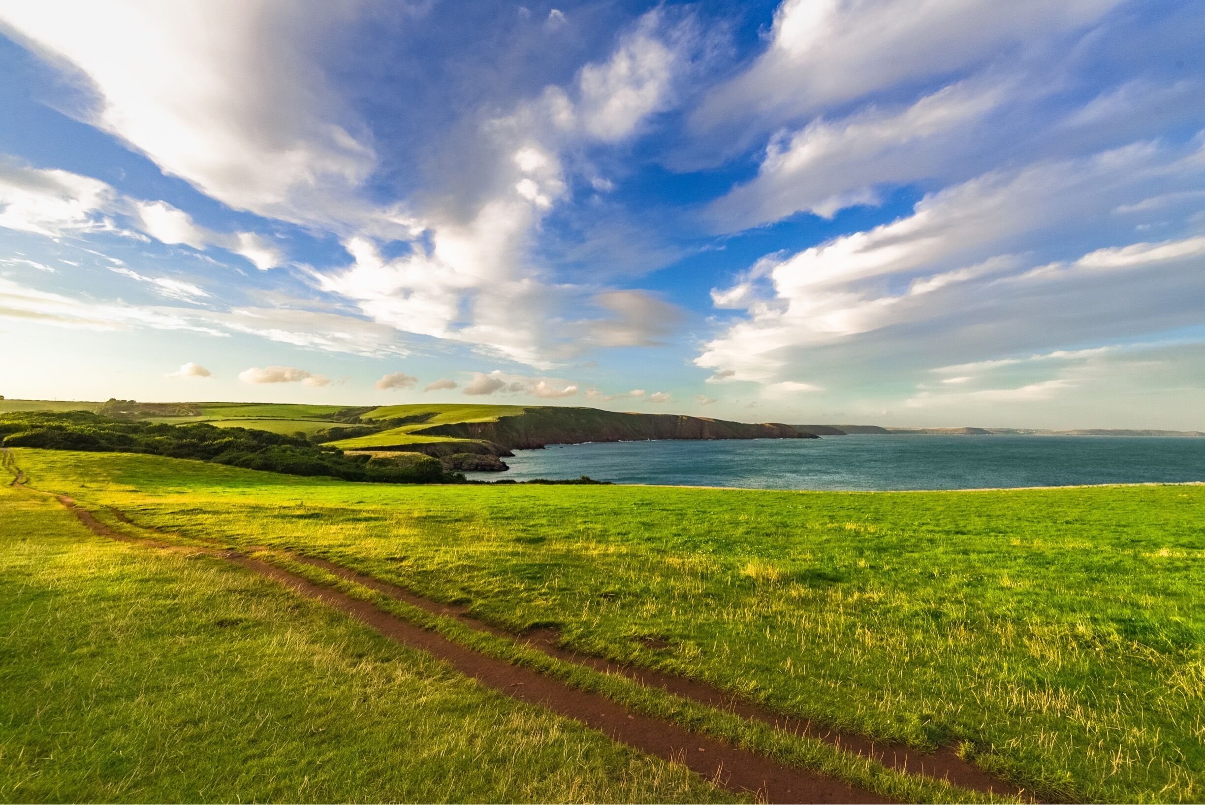Light and Land 

Pembrokeshire Coast Path is the best way to see the stunning coast of South Wales