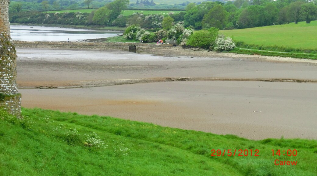 Carew Castle view of the River