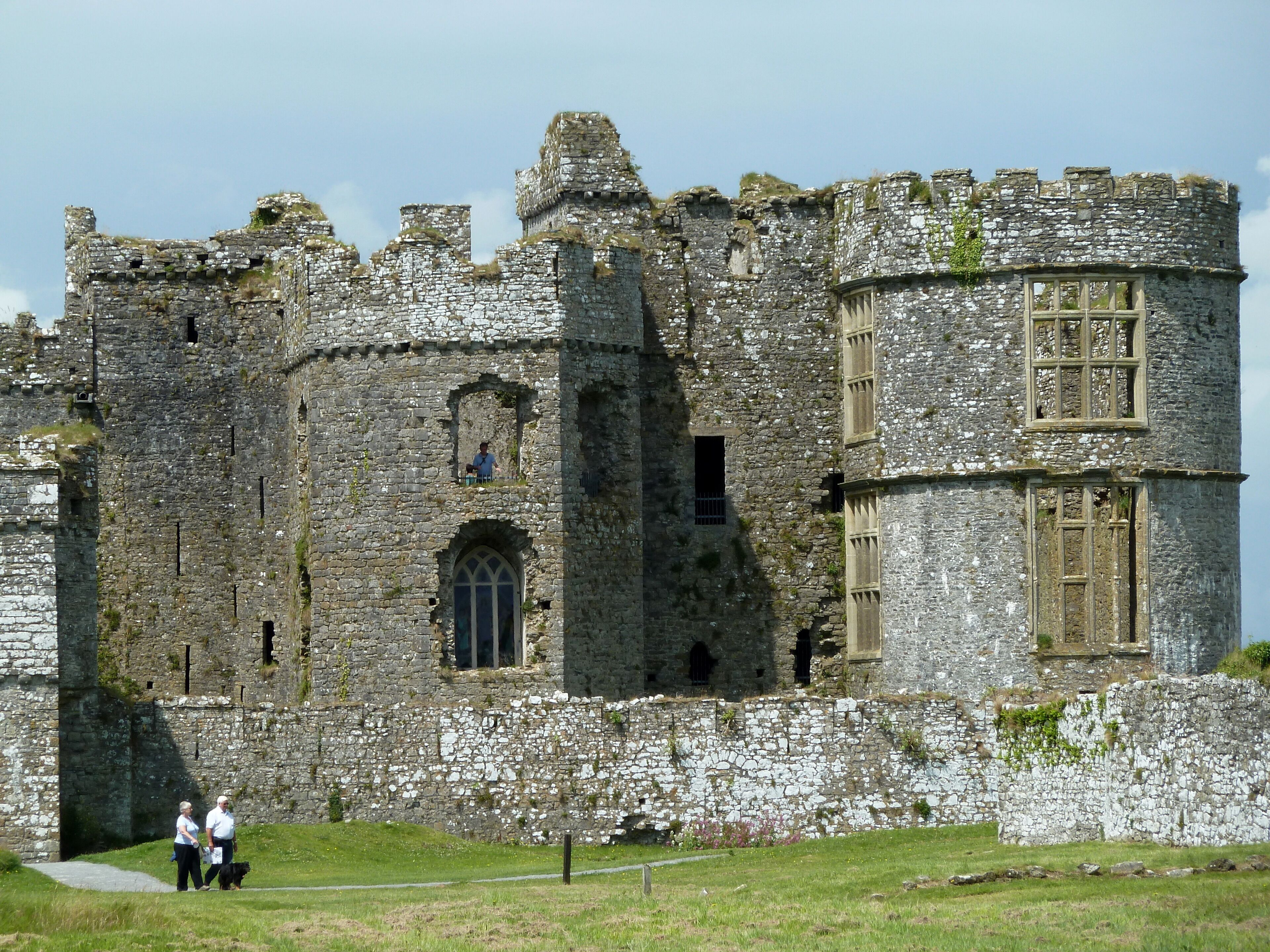 Carew Castle gate house