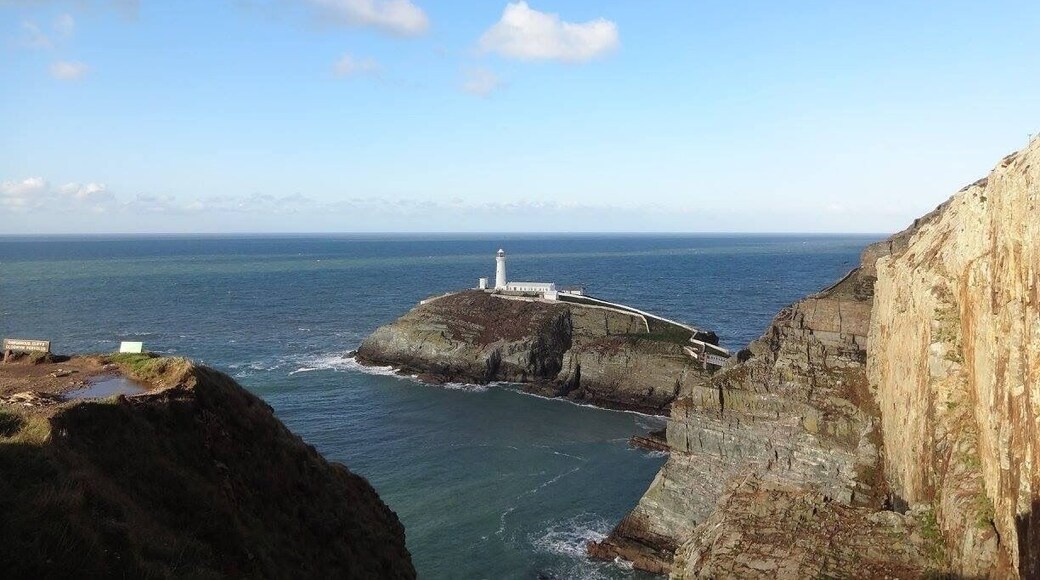 This is the South Stack Lighthouse. Closed during Winter, which I found out the hard way. Still, a beautiful place on the gorgeous island of Angelsey. #Blue