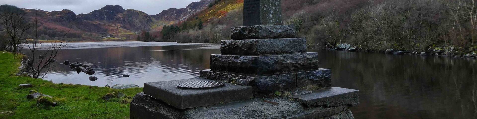 Llyn Crafnant, nr the village of Trefriw in Snowdonia. Nice easy walk around the lake, add a scramble up on to Crimpiau for an extended walk