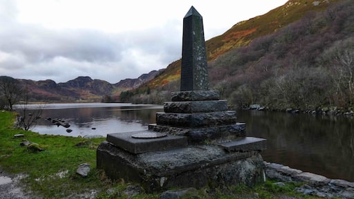 Llyn Crafnant, nr the village of Trefriw in Snowdonia. Nice easy walk around the lake, add a scramble up on to Crimpiau for an extended walk