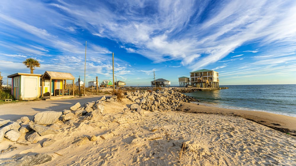West End Public Beach, Dauphin Island, Alabama, USA