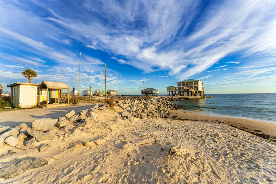 West End Public Beach, Dauphin Island, Alabama, USA