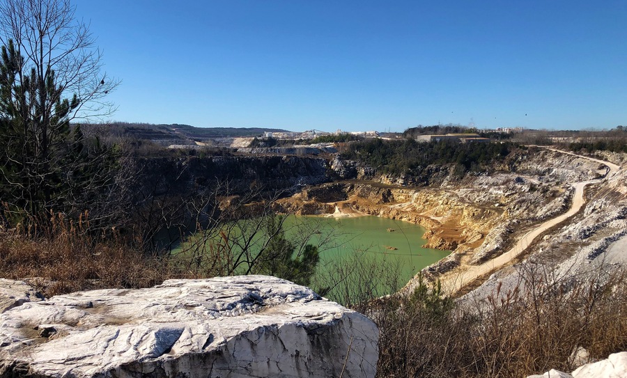 Sylacauga Alabama White Marble Quarry