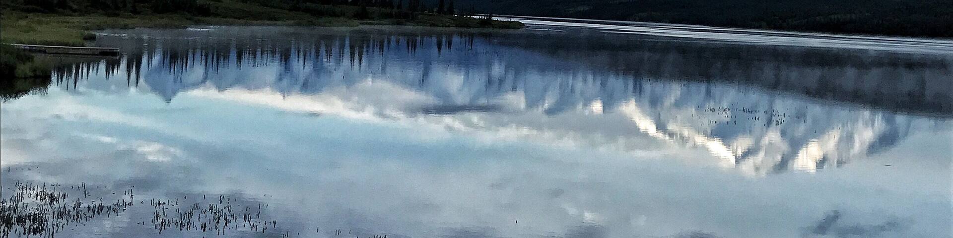 Mount Denali is the second highest peak in the world standing at 20,310 ft tall