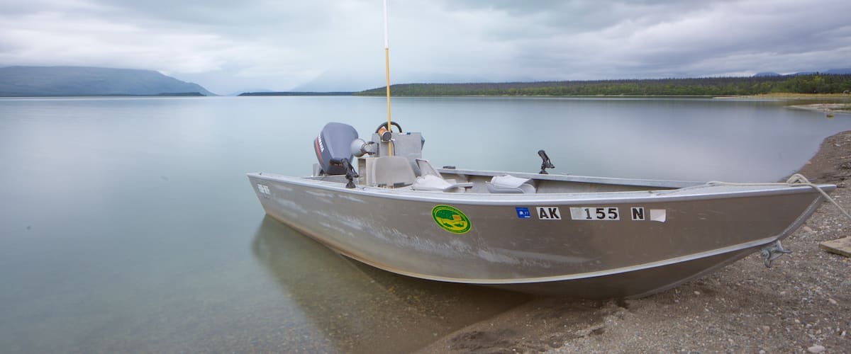 King Salmon which includes a lake or waterhole