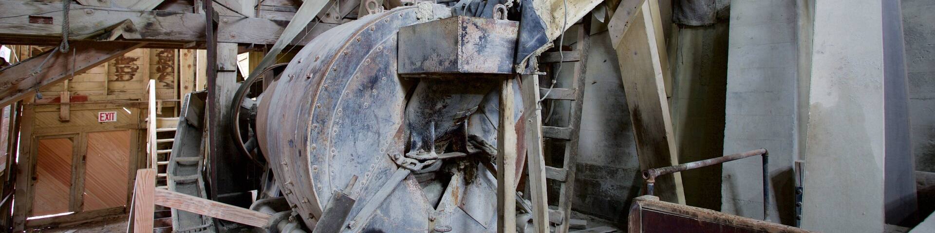 Kennicott which includes industrial elements and interior views