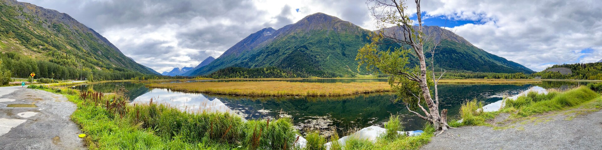 Mountain Reflections at Tern Lake, Kenai Peninsula, Alaska