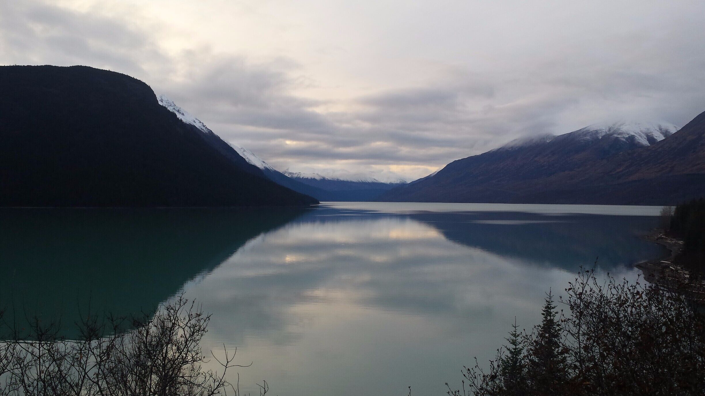 On the way to Seward from Anchorage, Ak.  One of Americas most breath taking drives.