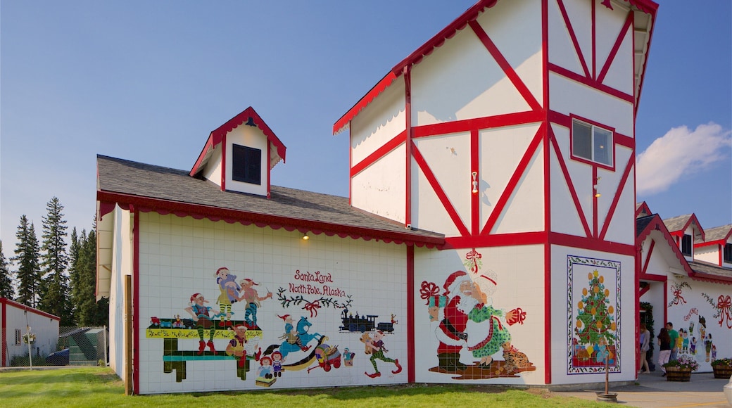 North Pole fasiliteter samt karusell