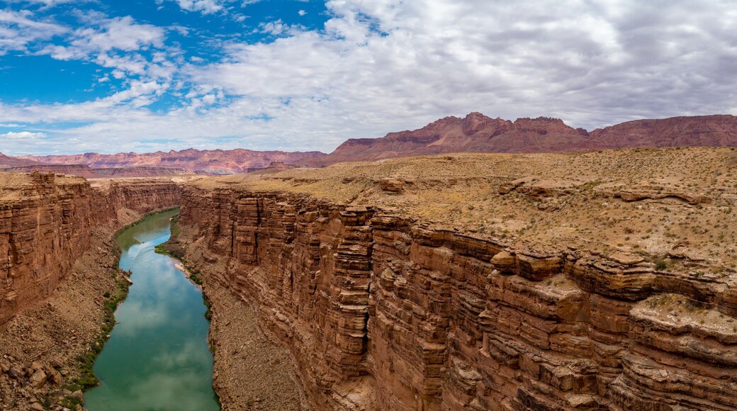 Panoramic view of Colorado River, Marble Canyon Arizona