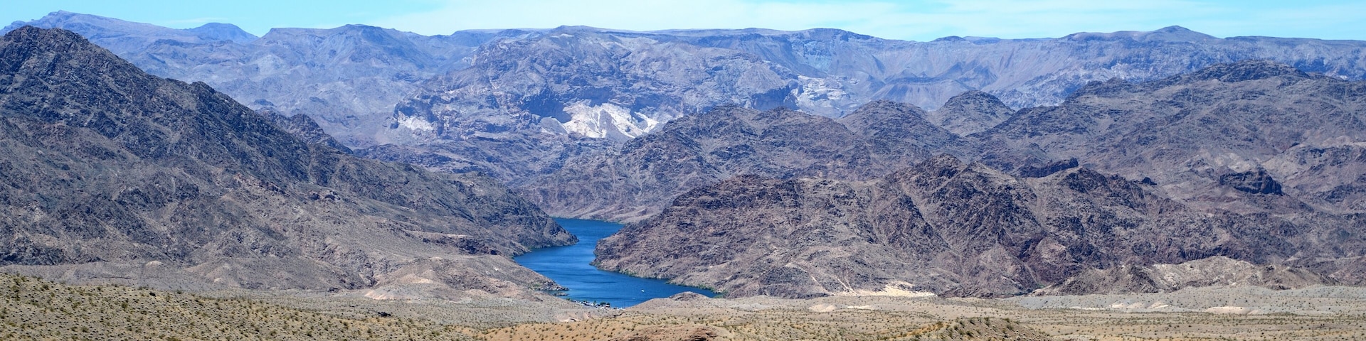 Landscapes on Pierce Ferry Road, Meadview. Grand Canyon National park, Arizona, USA