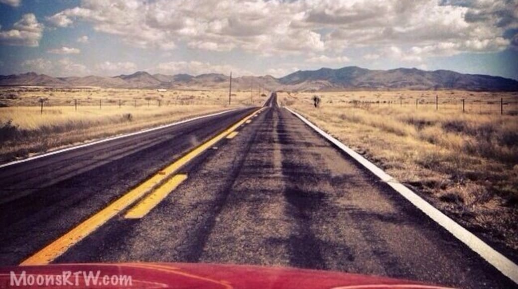 Just us and the open road on our way to the Chiricahua National Monument.
Absolutely beautiful and worth the trip just to even drive on the open road with no traffic and awesome countryside and breathtaking views. #roadtrip