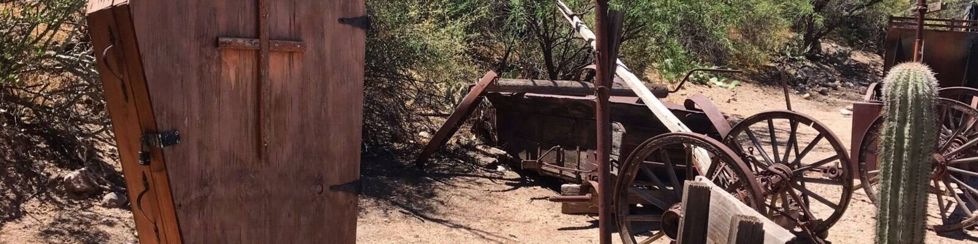 Outside the smallest museum you’ll ever see in probably the smallest town you’ll ever find. Tortilla Flats is a town with only 6 residents and it sits on AZ Rt 88 maybe 2 miles before the paved road becomes a dirt road. This town has a gift store, a little country store, a restaurant, and a tiny museum and not much else. Most people who stop here are working their way along the Apache Loop Trail, which starts in Apache Junction, AZ. Take Rt 88 northeast all the way to Roosevelt Lake then take Rt 188 southeast to Globe and then west back to Apache Junction or all the way back to Phoenix. It’s a gorgeous drive and despite a large part of it being dirt roads, you don’t need a 4x4 to drive it. Tons of camping and hiking areas all along this route. Not sure what this area looks like after the Woodbury Fire though.
#OnTheRoad