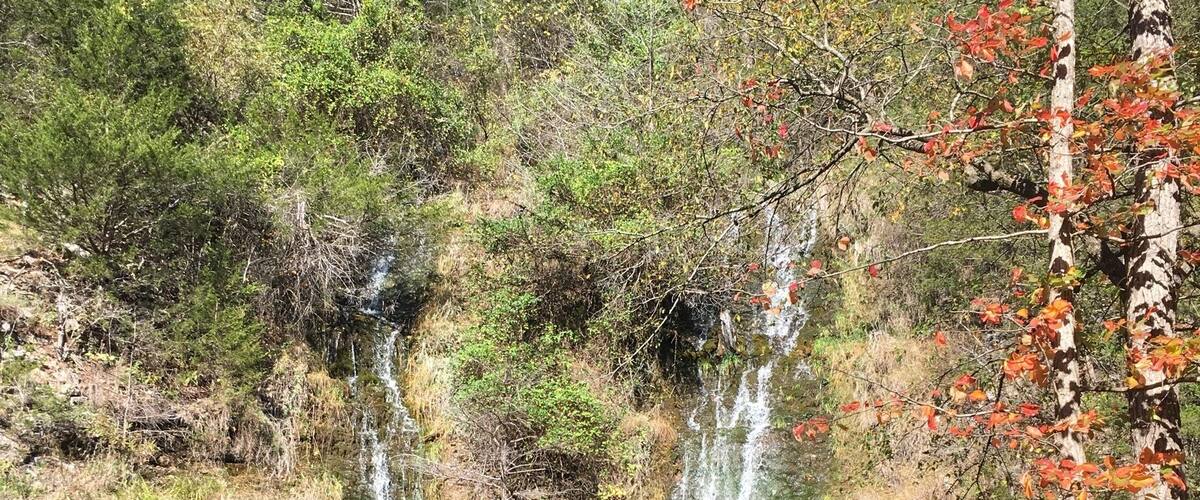 Waterfall at Dogwood Canyon