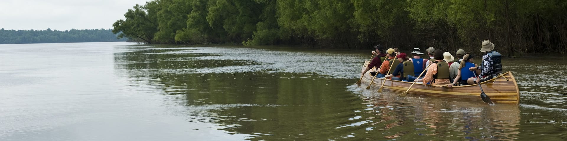 Helena which includes kayaking or canoeing and a river or creek as well as a small group of people