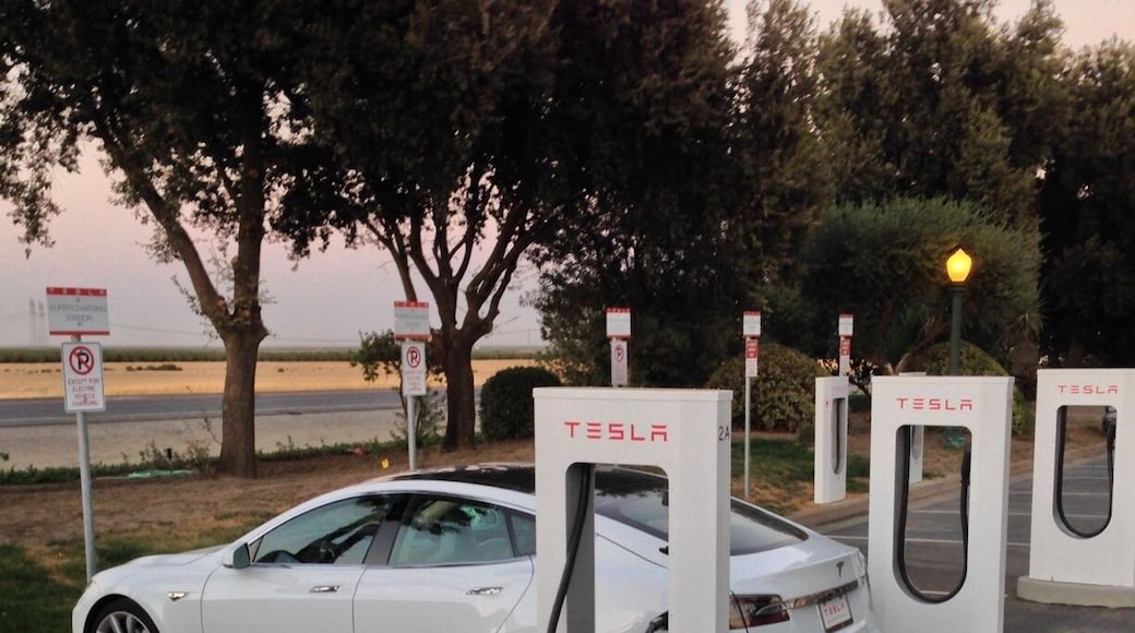 Nice place to charge your Tesla!